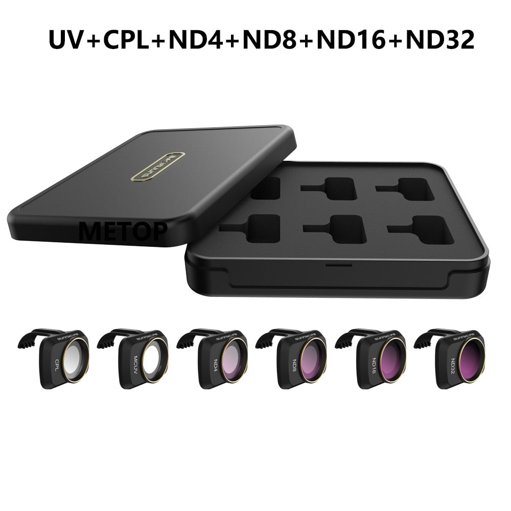 DJI Mavic Mini 2 /MINI SE Camera Lens Filter MCUV ND4 ND8 ND16 ND32 CPL ND/PL Filters Kit for DJI Mavic Mini Drone Accessories