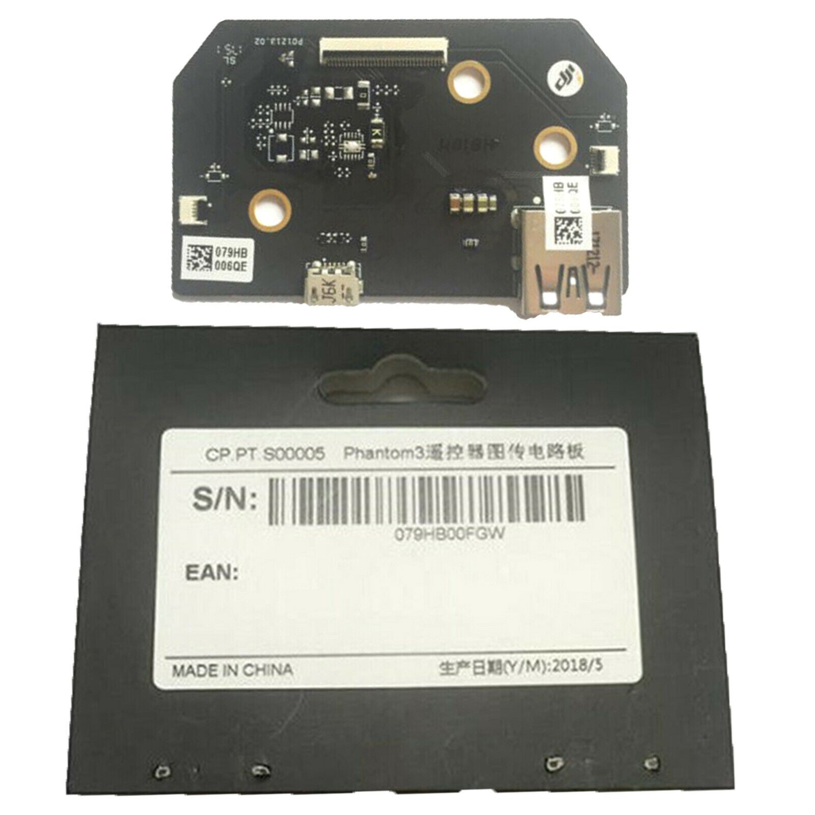 DJI Phantom 3 Part Remote Controller USB Circuit Board & Main Board Flat Cable