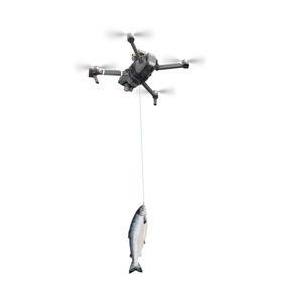 Shinkichon Pelter Fish Bait Advertising Ring Thrower for Fishing Publicity Propose for DJI Mavic Pro/Platinum