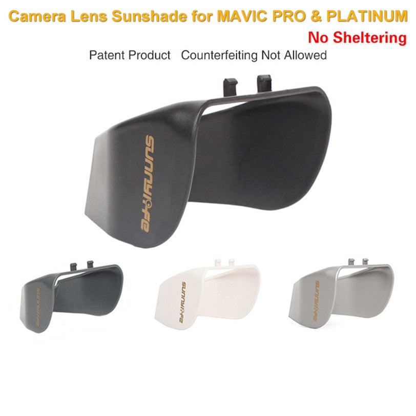 Sun Shade Lens Hood Glare Gimbal Camera Protector Cover for DJI Mavic Pro Series Accessories