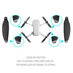 8PCS Quick Release Propeller Blades Foldable Low Noise Propellers For DJI Mavic Mini RC Drone Accessories (Mini & Mini 2)