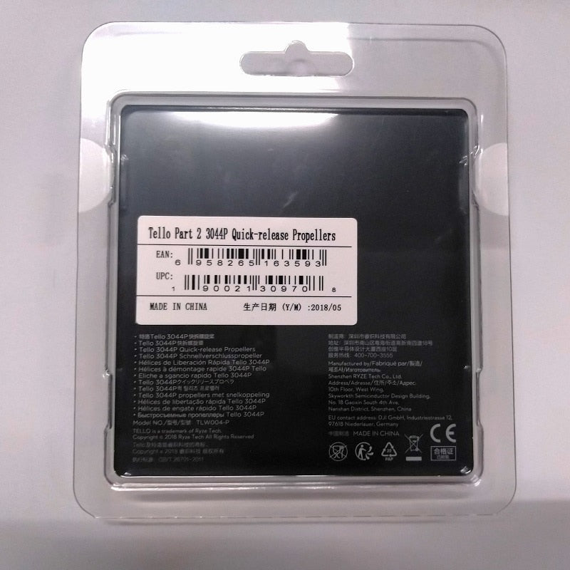 Tello Propellers 2 Pairs/4 Pcs Part 2 3044P Quick-Release Propeller For DJI TELLO Drone