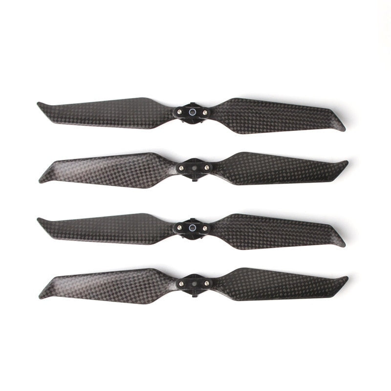 Quick release propeller 8743F silent noise reduction carbon fiber paddle for MAVIC 2 PRO Zoom (2 Pairs/4 Pcs)