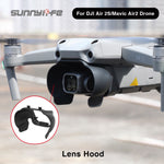 Sunnylife Lens Hood for DJI Air 2S/Mavic Air 2 Shape Lens Sun Shade Glare Shield Lens Camera Protector Gimbal Protector
