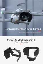 Sunnylife Lens Hood for DJI Air 2S/Mavic Air 2 Shape Lens Sun Shade Glare Shield Lens Camera Protector Gimbal Protector