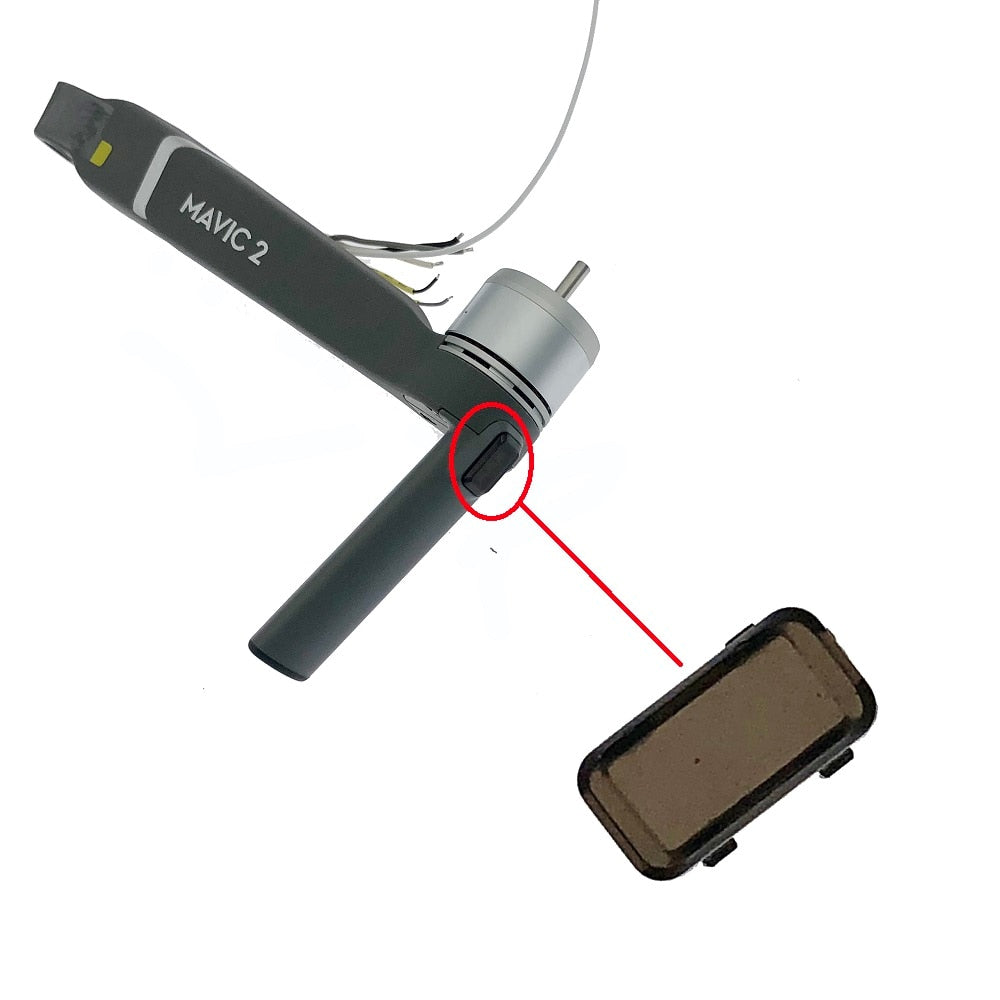 DJI Mavic 2 Pro/Zoom Front Arm Landing Gear Left Right Leg With LED Light Cover  Arm Axis For Spare Part for Replacement