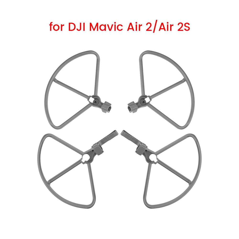 1Set Mavic Air 2 Propeller Guard With Heightening Landing Gear for DJI Air 2S Drone Blade Protector Protective Cover Accessorie
