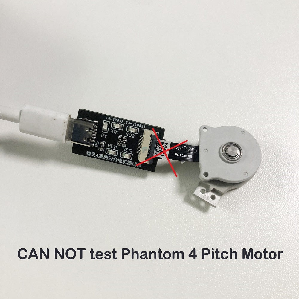 Gimbal Motors Test Tool/Device for DJI Phantom 4/4Pro/4 Adv/ 4Pro V2.0 Yaw/Roll/Pitch Motor