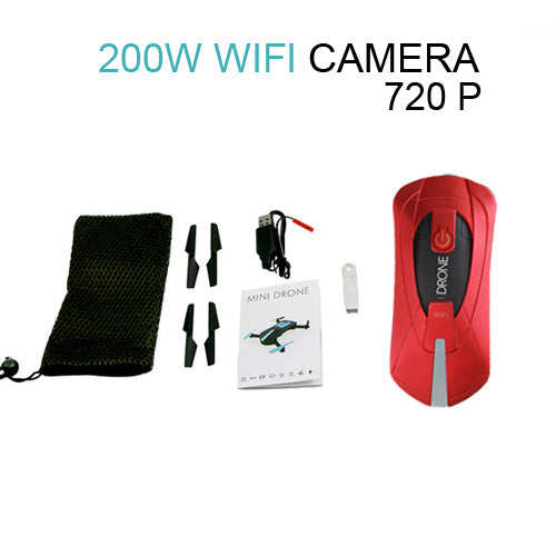 JY018 SELFIE WiFi FPV Quadcopter Mini Foldable Selfie Drone RC Drones with 2MP Camera HD FPV Professional H37 720P RC Helicopter