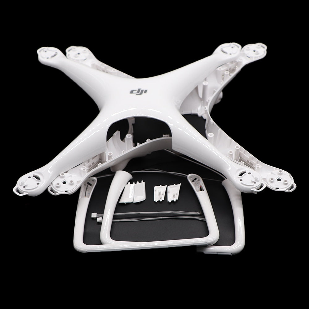 DJI Phantom 4 Body Shell/Landing Gear Legs Upper Bottom Cover for Phantom 4 Repair Parts (Please select upper shell or bottom shell or landing gear)