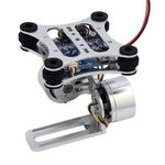 Aluminum 2-Axis Brushless Gimbal Camera Mount Controller Plug for Gopro 3 3+ Cameras DJI Phantom Trex 500 / 550 Drone No Manual