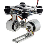 Aluminum 2-Axis Brushless Gimbal Camera Mount Controller Plug for Gopro 3 3+ Cameras DJI Phantom Trex 500 / 550 Drone No Manual