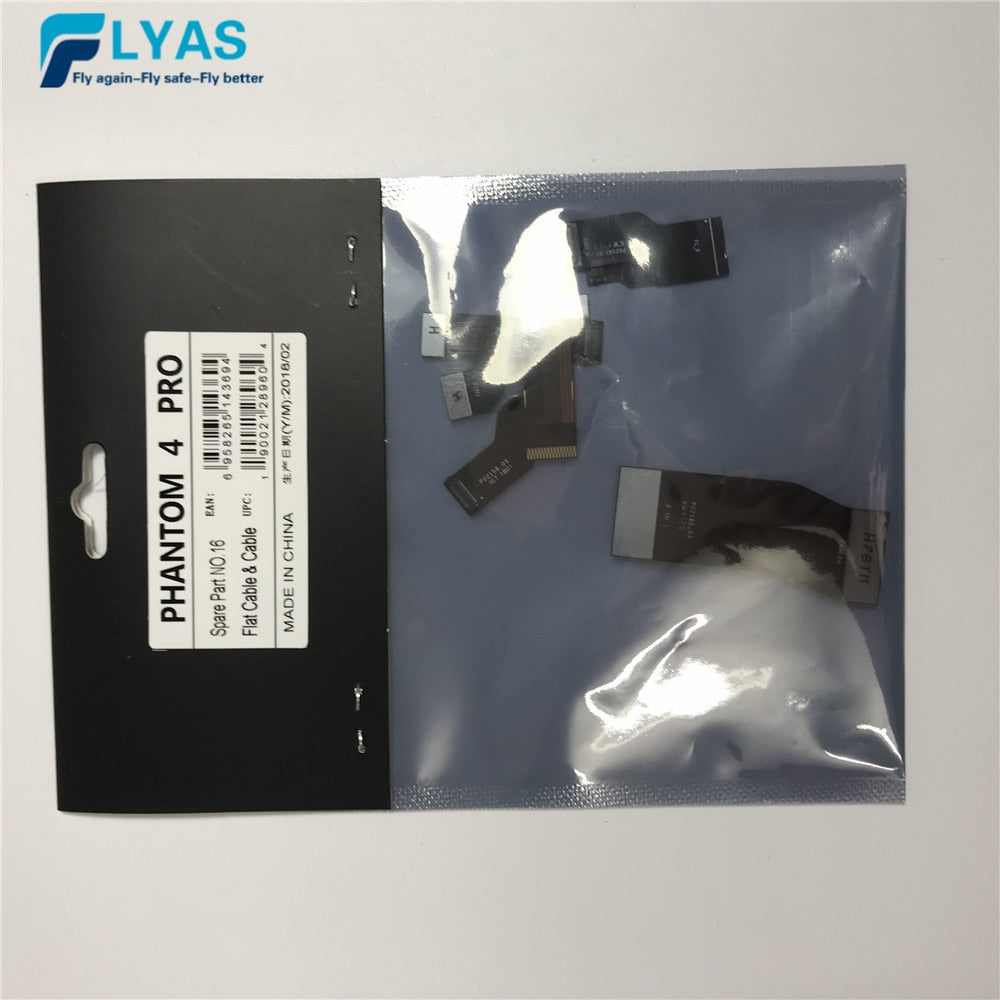 Genuine Spare Part 16 Flat Cable & Cable Flex for DJI Phantom Pro 4 Drone Body Wire Repair Parts In Stock