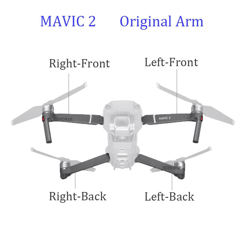 Original Replacement for DJI Mavic 2 PRO/ZOOM Motor Arms Repair Spare Parts